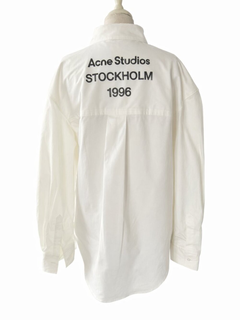 Acne Studios Stockholm 1996 White Shirt Size M Minimal Designer